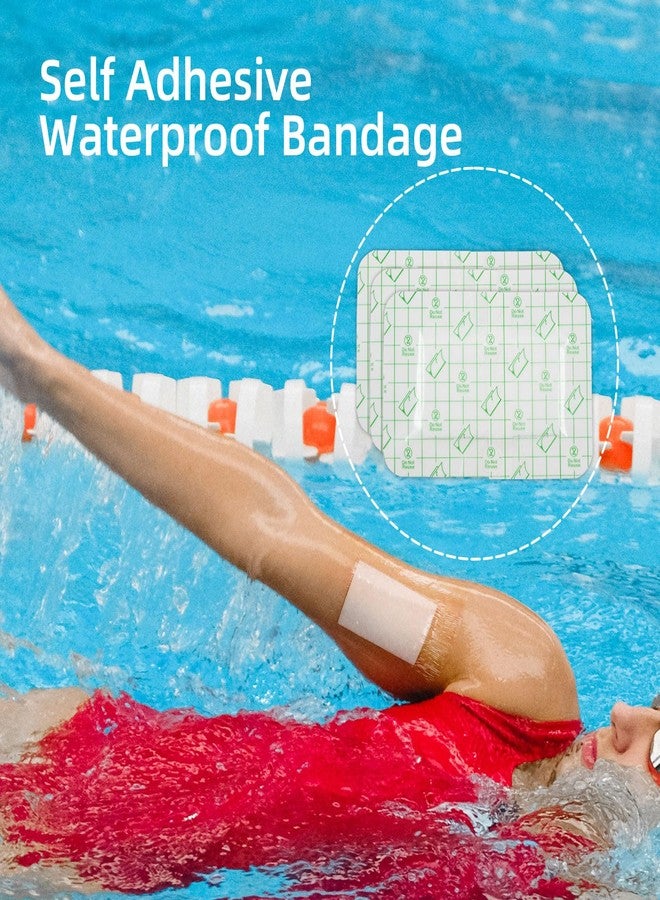 AndicAge 20pcs Waterproof Bandage 6 x 4IN Large Clear Adhesive Dressing - Image 4